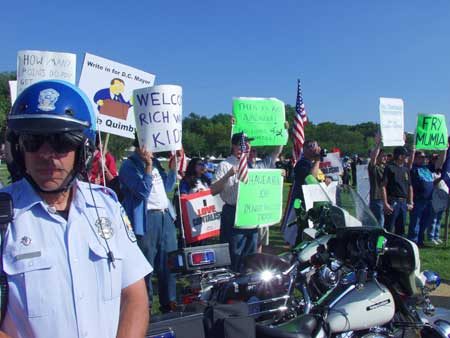 Counterprotest...