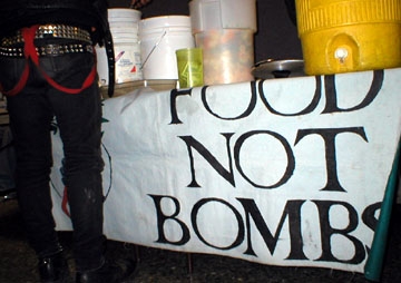 Food Not Bombs Baby!...