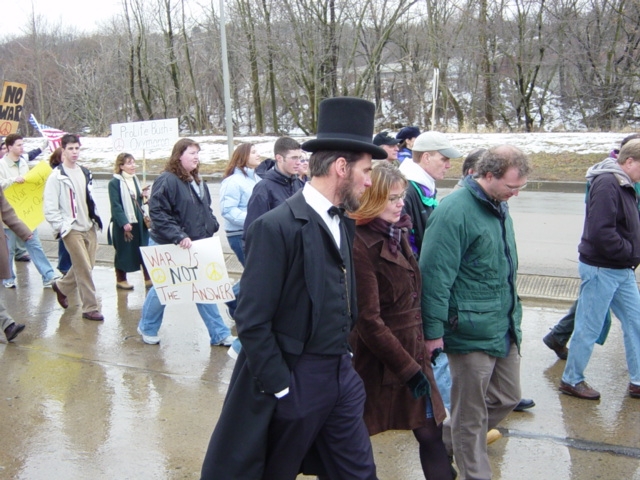 Marchers...