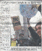 F22 Sharon Herald Front Page Coverage