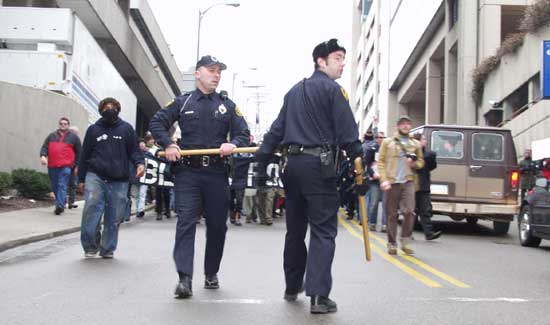 Police Posturing...