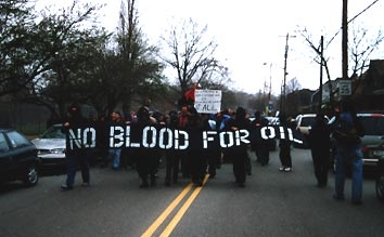 no blood for oil...