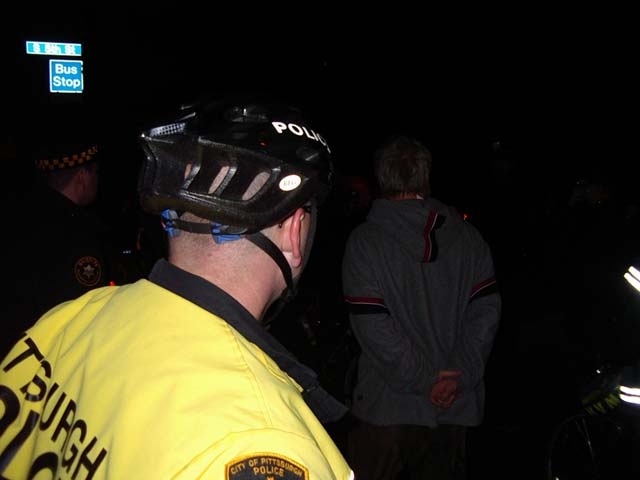 Second arrest...