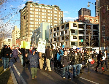 marching...