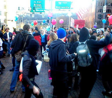marching...