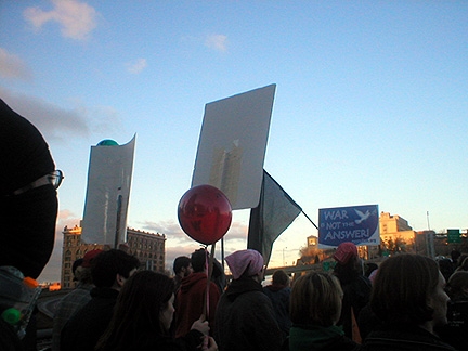 marching...
