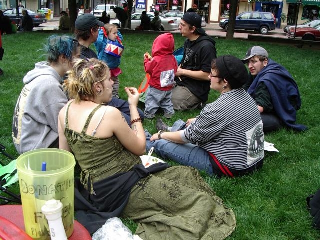 Food Not Bombs...