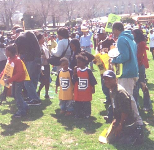 At the Capitol rally...