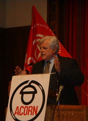 Ted Kennedy speaks...