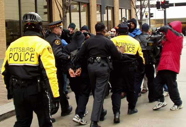 Arrested...