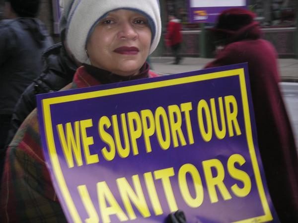 We support our Janit...