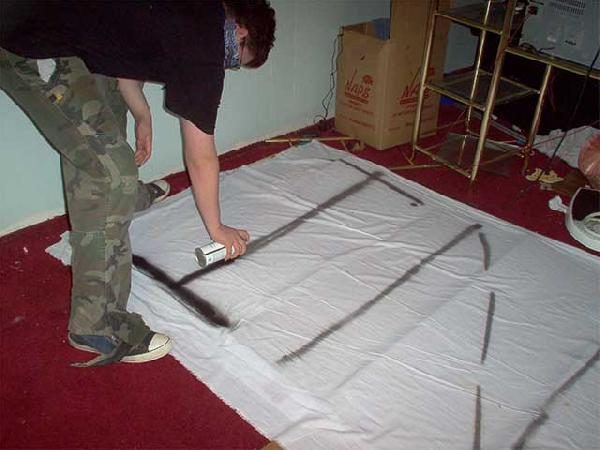 painting...