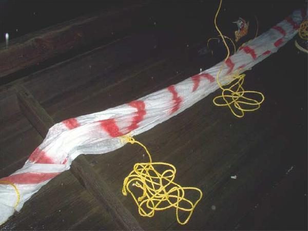 rolled up...