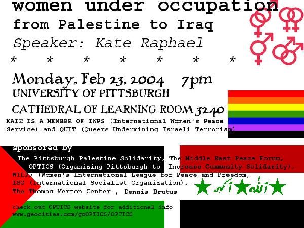 WOMEN UNDER OCCUPATI...