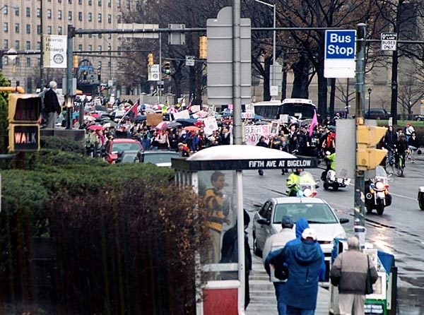 marching on Fifth...