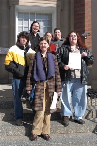 Lisa Moyer, front wi...