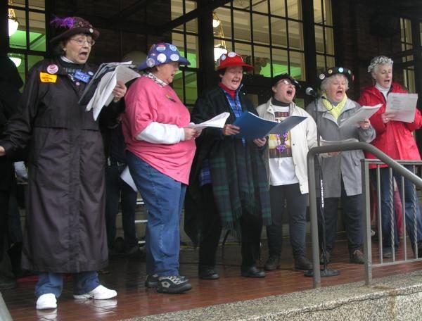 Raging Grannies...