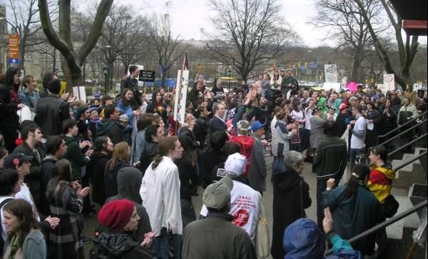 Crowd at WPU...