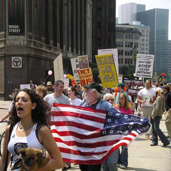 more marching......