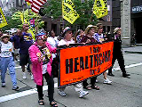 healthcare not warfare