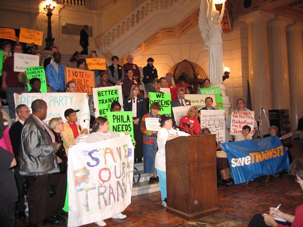 Save Our Transit goe...