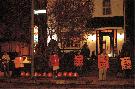 Voices for Animals' Halloween Foie Gras Protest