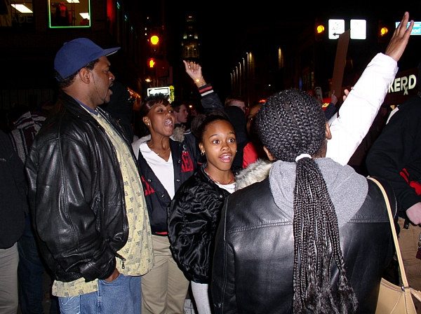 Onlookers turned pro...