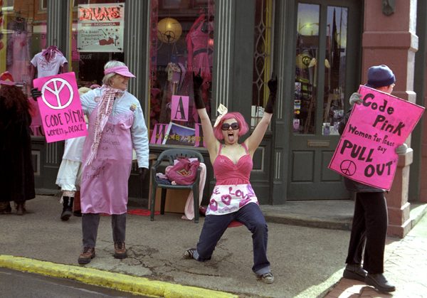 Code Pink for Peace...