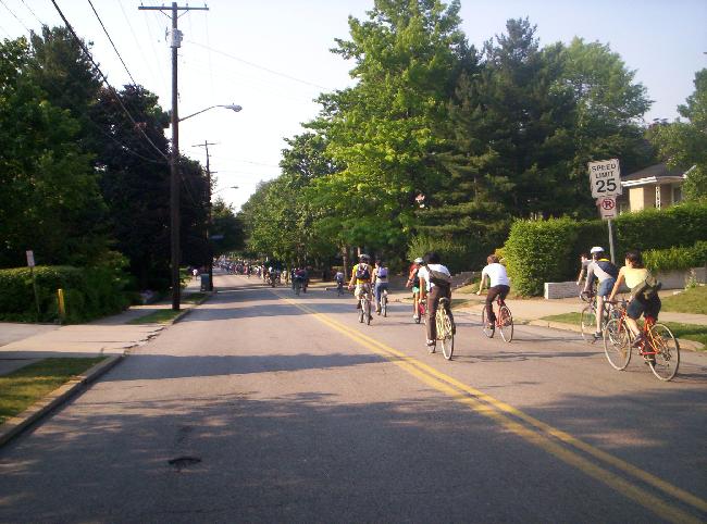 riding...