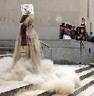 (photo) pittsburgh: hiroshima day, ash pouring at SEI