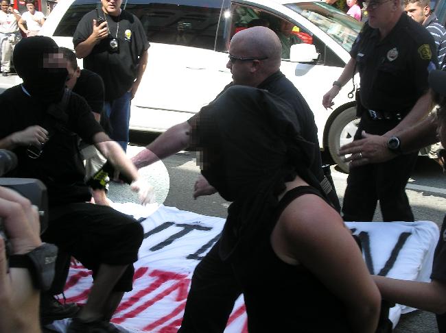taser fired...