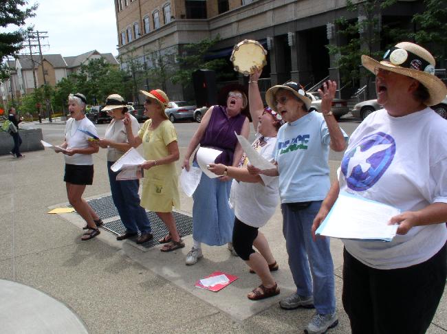 Raging Grannies...