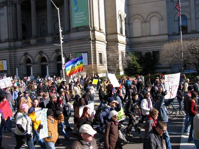 More marchers...