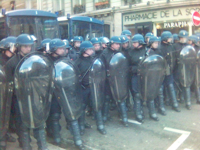 CRS (French Riot Cop...