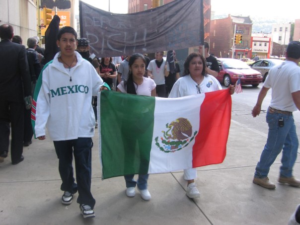 Marching with Mexica...