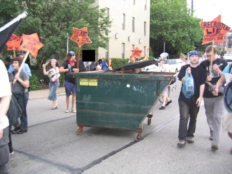Dumpster...