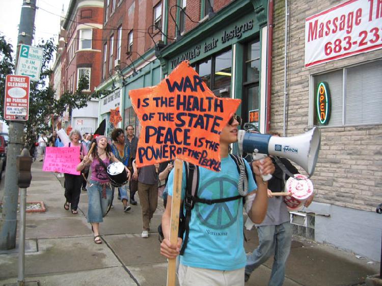 more marching down L...