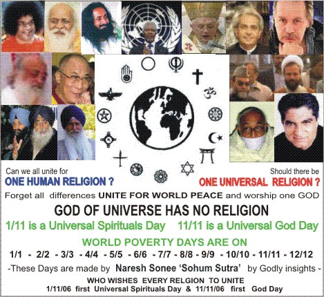 11/11 -  GLOBAL GOD ...