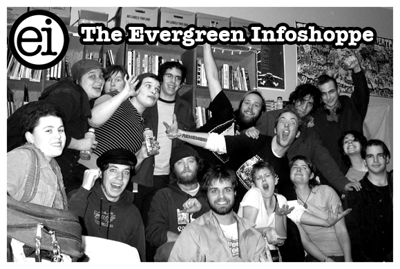 Student-run infoshop...