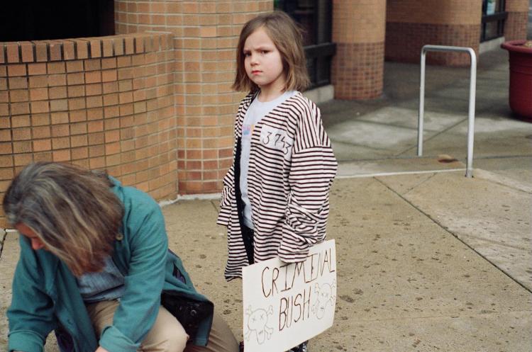 Young girl...