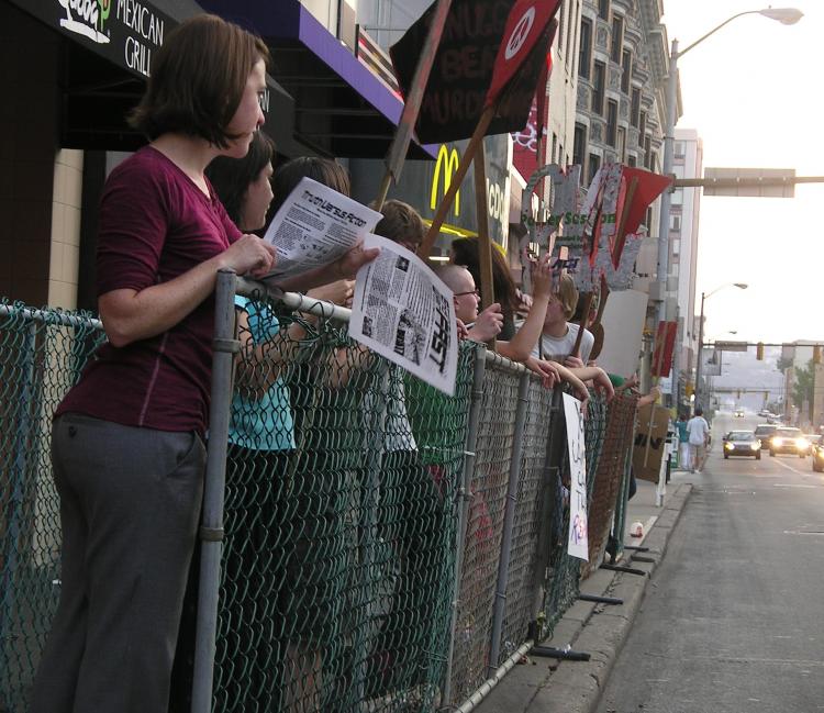 Fences on Forbes Ave...