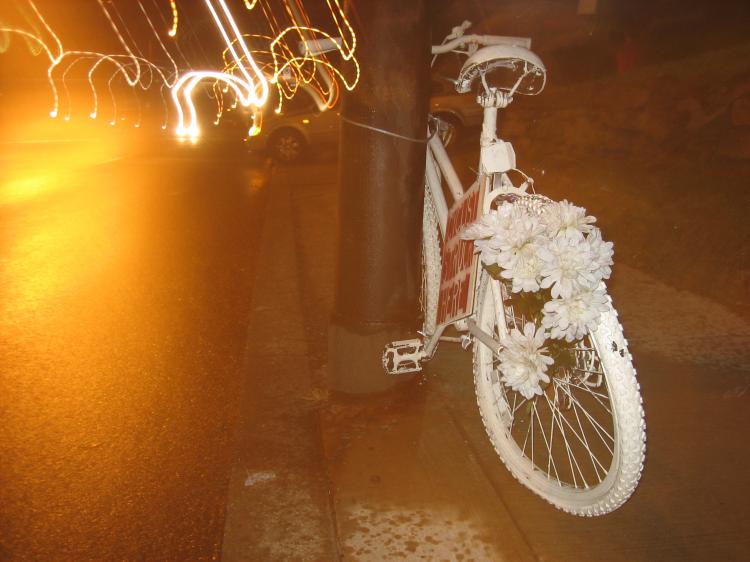 Ghost Bike...