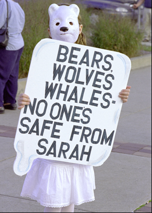 Palin versus animal ...