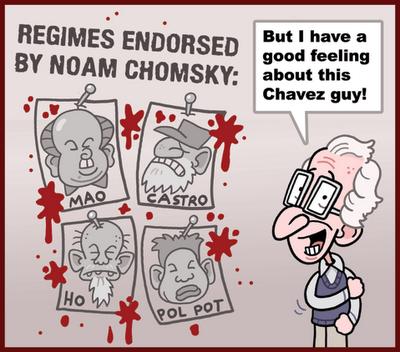 Chomsky as Chávez�...