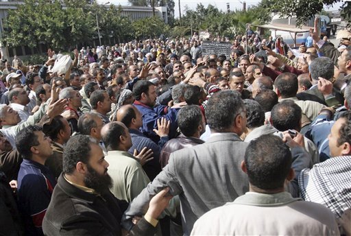 Mubarak has fallen, ...