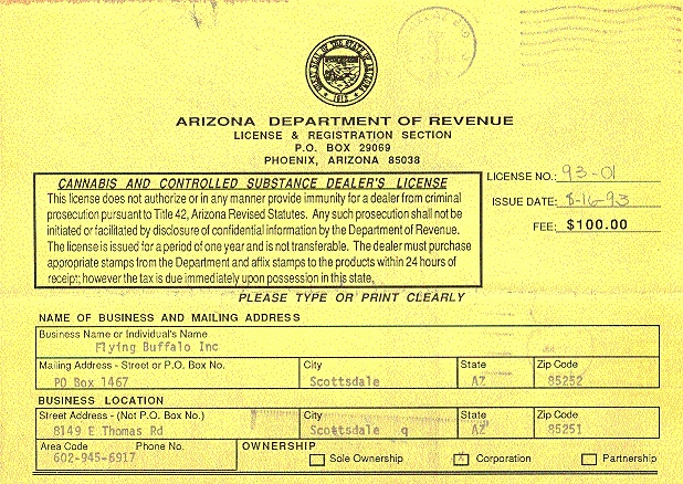 Arizona Illegal Drug...