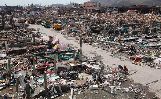 Super typhoon Haiyan...